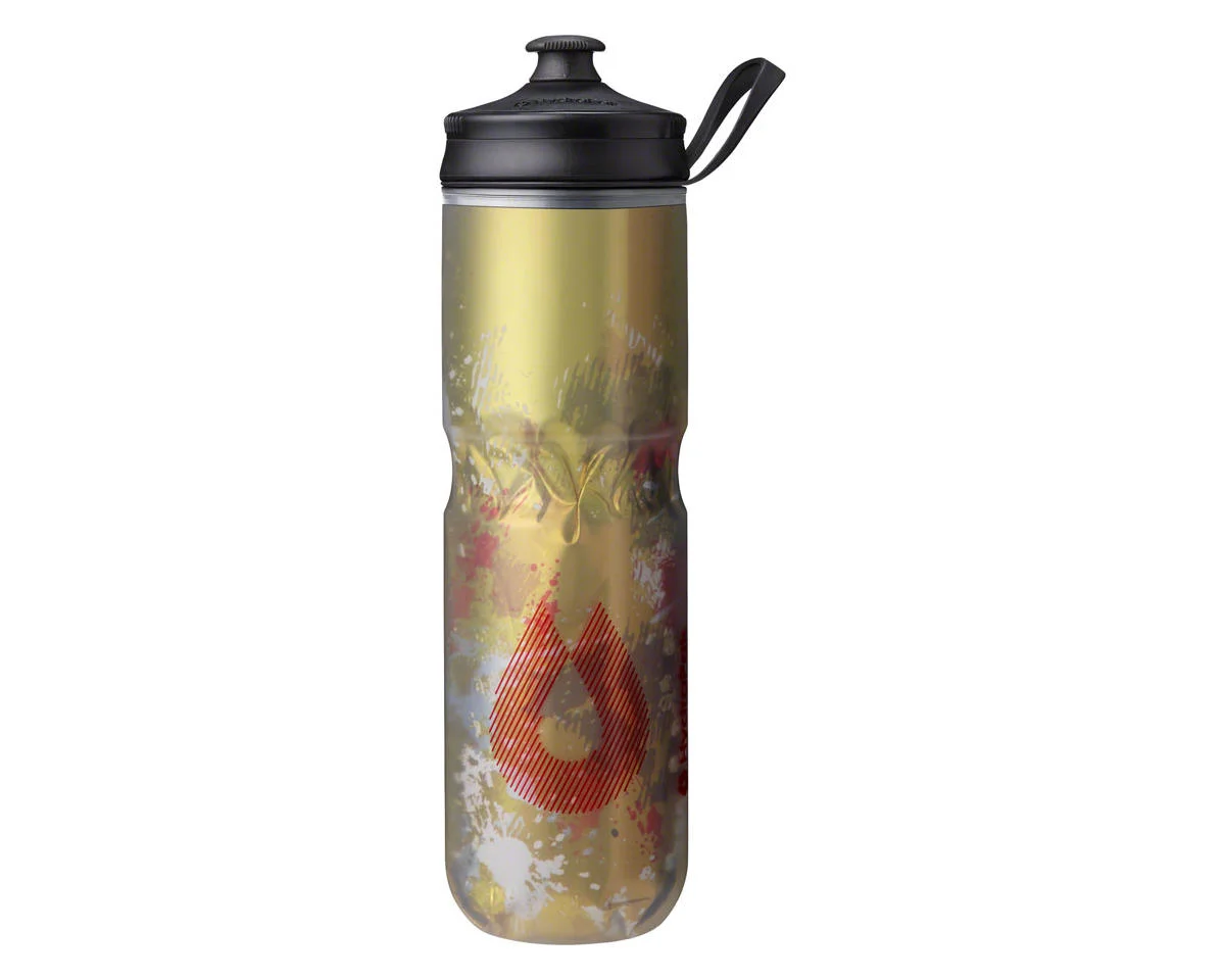 Hydrapak Polar Sport Splash Insulated Water Bottle (Gold) (24oz) (Single) - view 2